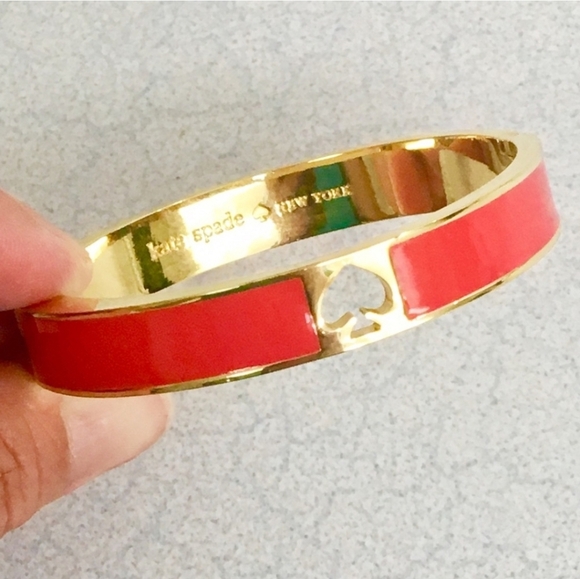 kate spade Coral and Gold Bracelet - Picture 3 of 6